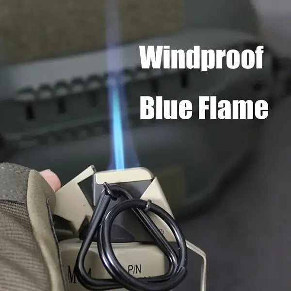 Outdoor Windproof Personalized Lighter (Fuel Not Included)