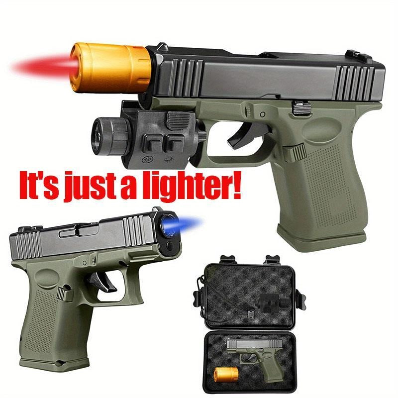 Windproof Butane Lighter Refillable Torch Lighter for Cooking and Daily Use, Father's Day Gift, Outdoor Fun Kitchen Metal Utensils