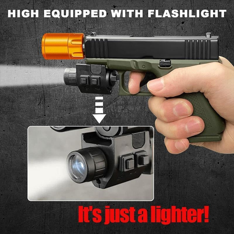Windproof Butane Lighter Refillable Torch Lighter for Cooking and Daily Use, Father's Day Gift, Outdoor Fun Kitchen Metal Utensils
