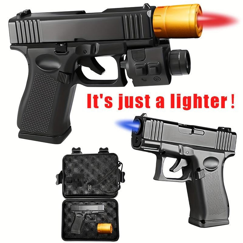 Windproof Butane Lighter Refillable Torch Lighter for Cooking and Daily Use, Father's Day Gift, Outdoor Fun Kitchen Metal Utensils