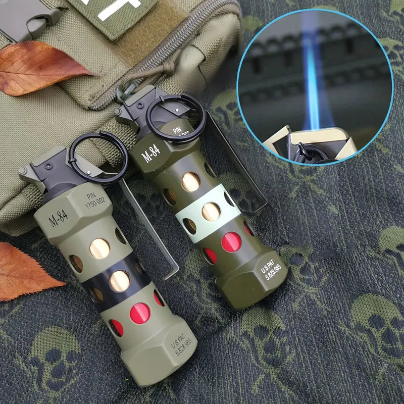 Outdoor Windproof Personalized Lighter (Fuel Not Included)