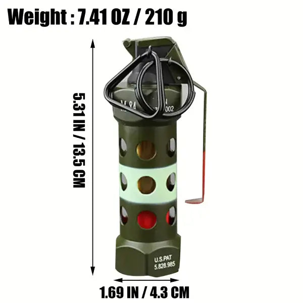 Outdoor Windproof Personalized Lighter (Fuel Not Included)